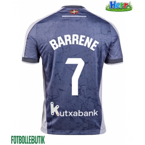 Real Sociedad Ander Barrenetxea #7 Bortatröja 2025-26 Kortärmad